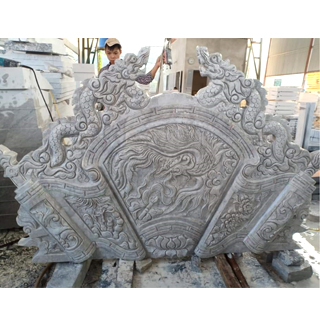 cuốn thư rồng chầu mặt nguyệt mẫu 01